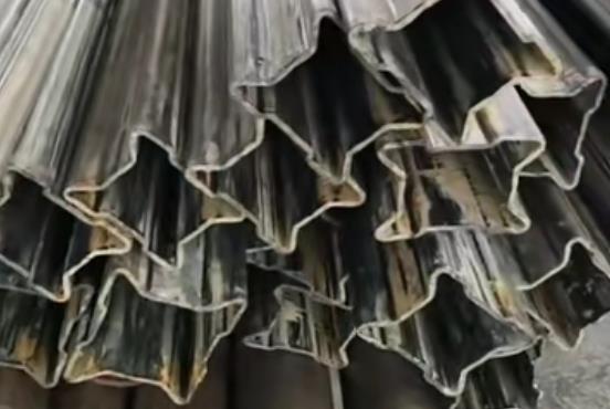 米字梁异型管是截面带米字形内筋/外肋的特种异型管 米字梁异型管是截面带米字形内筋/外肋的特种异型管